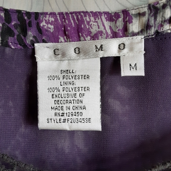 2 for $18 + 15% off COMO Top Med EUC - Picture 12 of 12